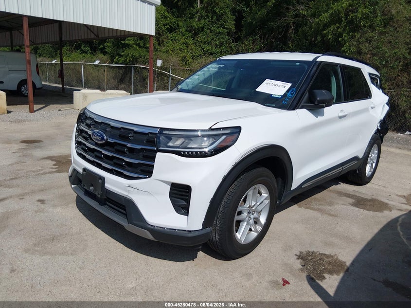 Vin: 1fmuk8dh6sgb21082, lot: 45778302, ford explorer active 20252