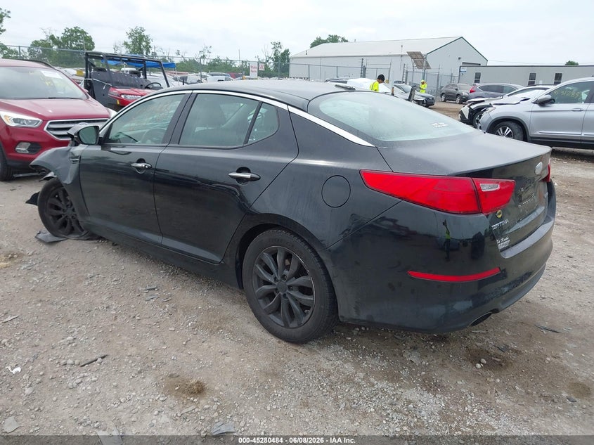 Vin: 5xxgn4a79eg292918, lot: 45778306, kia optima ex 20143