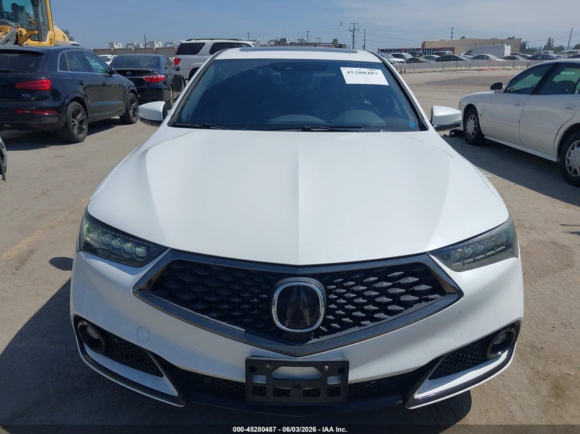 2018 Acura Tlx Tech A-Spec Pkgs VIN: 19UUB2F62JA013414 Lot: 45280487