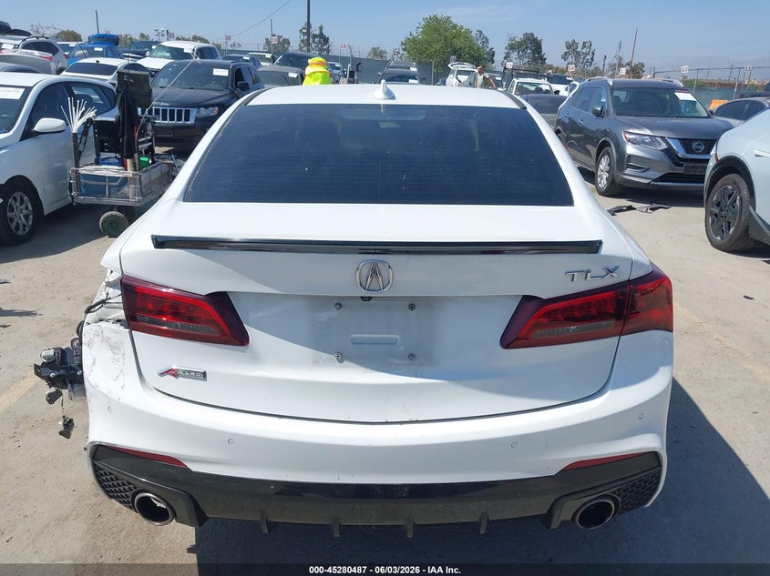 2018 Acura Tlx Tech A-Spec Pkgs VIN: 19UUB2F62JA013414 Lot: 45280487