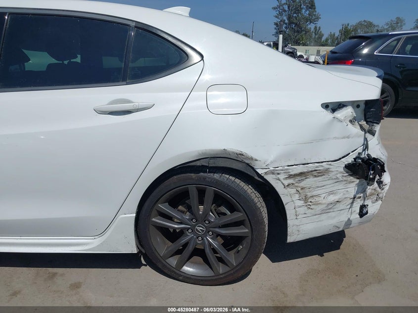 2018 Acura Tlx Tech A-Spec Pkgs VIN: 19UUB2F62JA013414 Lot: 45280487