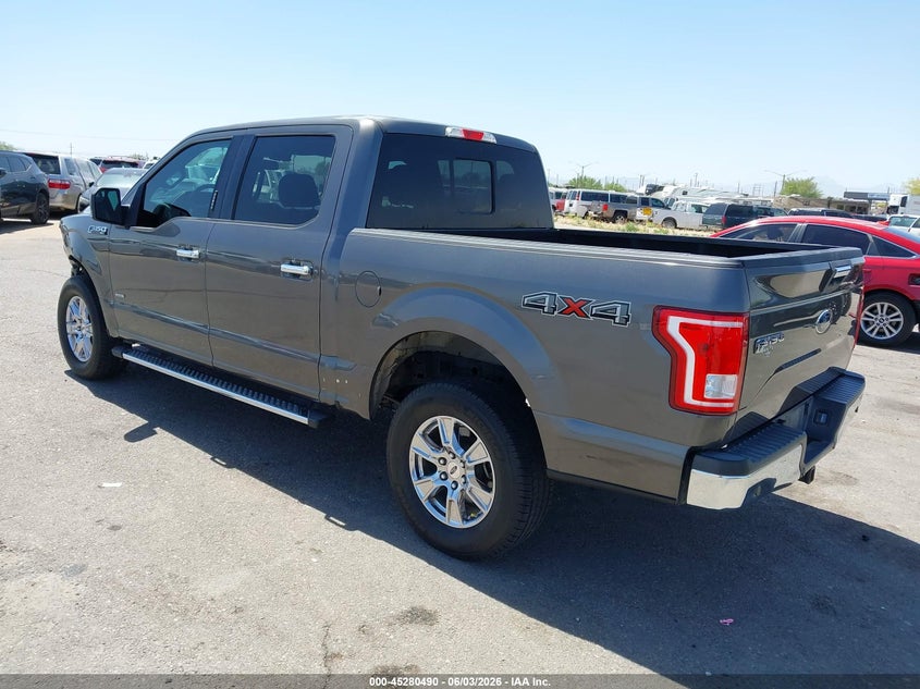 Vin: 1ftew1eg0fke88329, lot: 45778314, ford f-150 xlt 20153