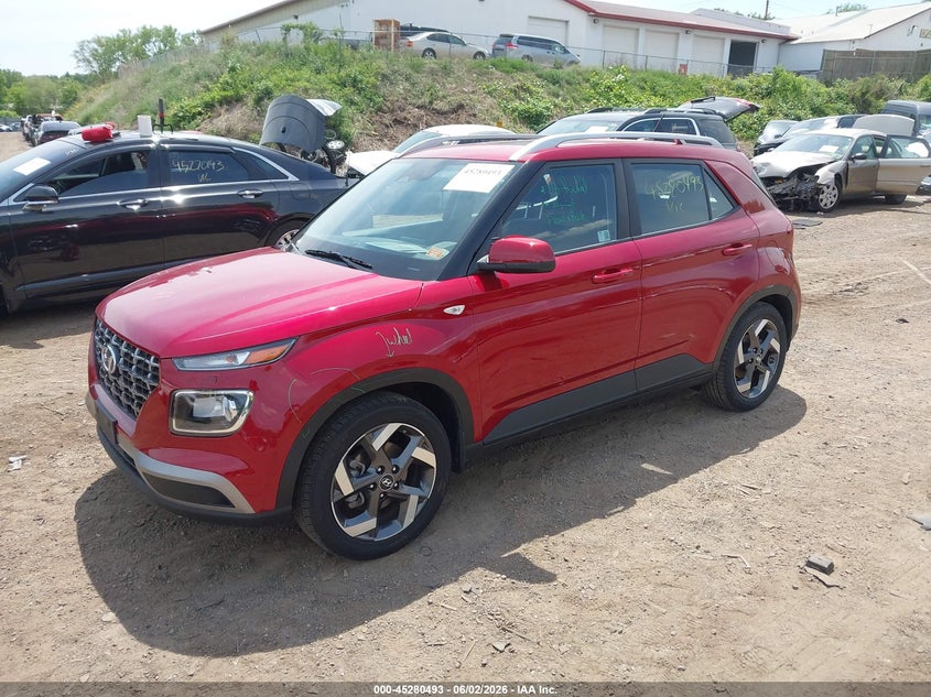 Vin: kmhrc8a36su409214, lot: 45778317, hyundai venue sel 20252