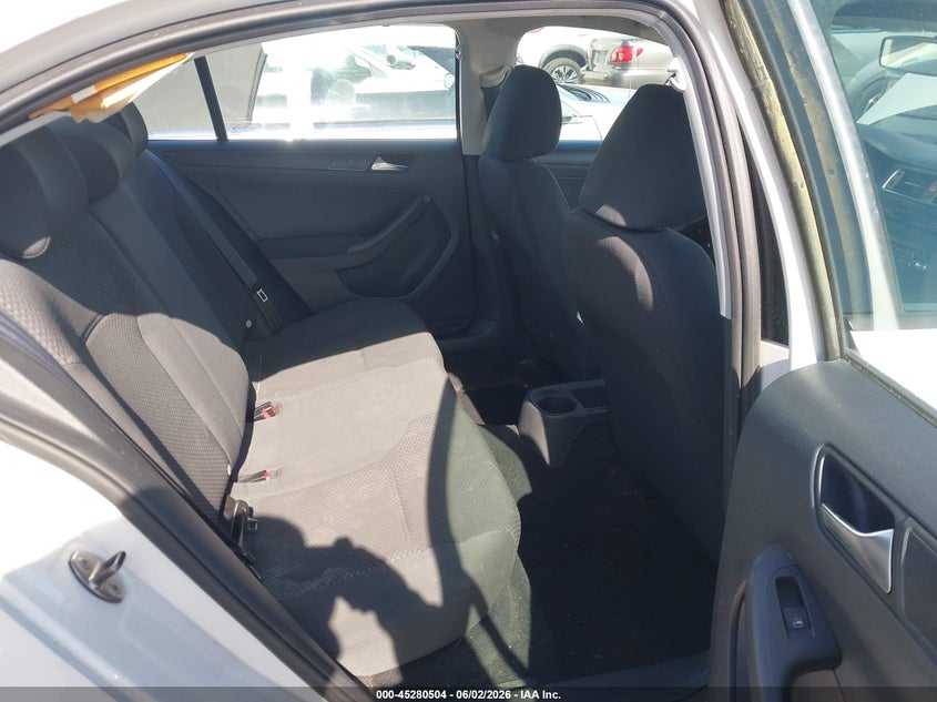 2012 Volkswagen Jetta 2.0 2.0L S white Lot 111045280504 Vin 3VW1K7AJ5CM317298