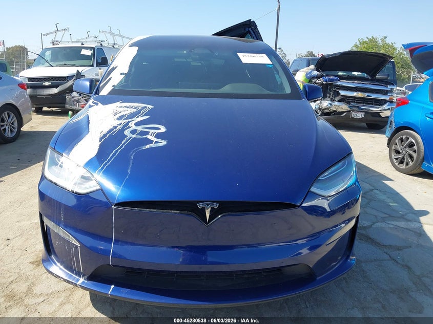 2023 Tesla Model X Dual Motor All-Wheel Drive/Standard Range VIN: 7SAXCDE59PF386840 Lot: 45280538