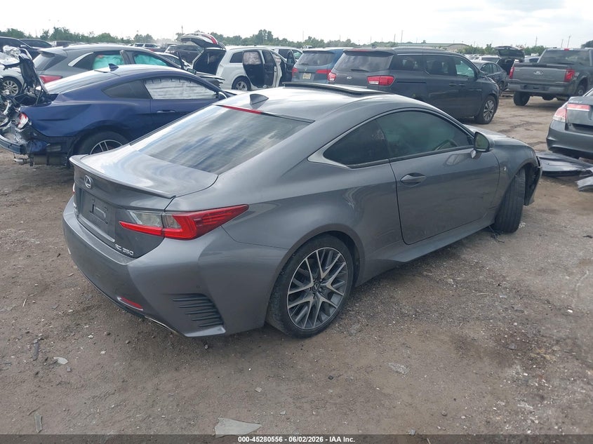 2017 LEXUS RC 350 auction photo 4