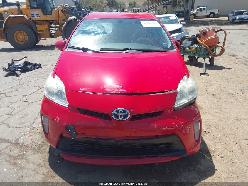 2015 TOYOTA PRIUS HATCHBACK 1.8L I-4 DOHC, VVT, 98HP