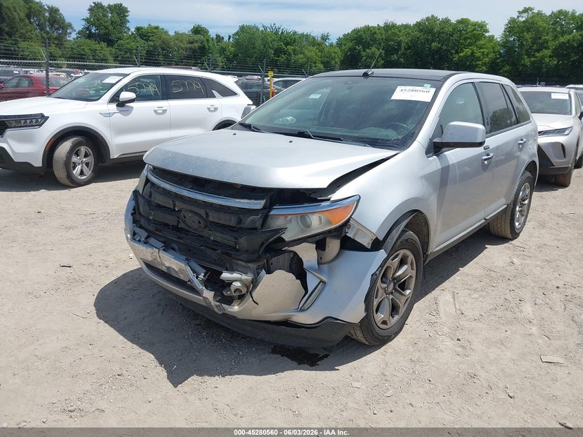 Vin: 2fmdk3jc3bba00707, lot: 45778384, ford edge sel 20112