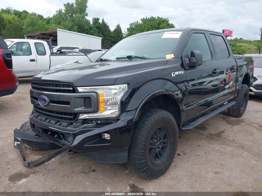 Vin: 1ftew1e53jkf90859, lot: 45778425, ford f-150 xlt 20182