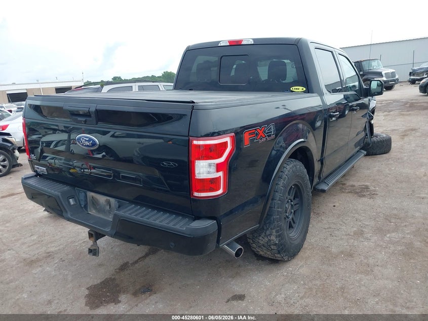 Vin: 1ftew1e53jkf90859, lot: 45778425, ford f-150 xlt 20184