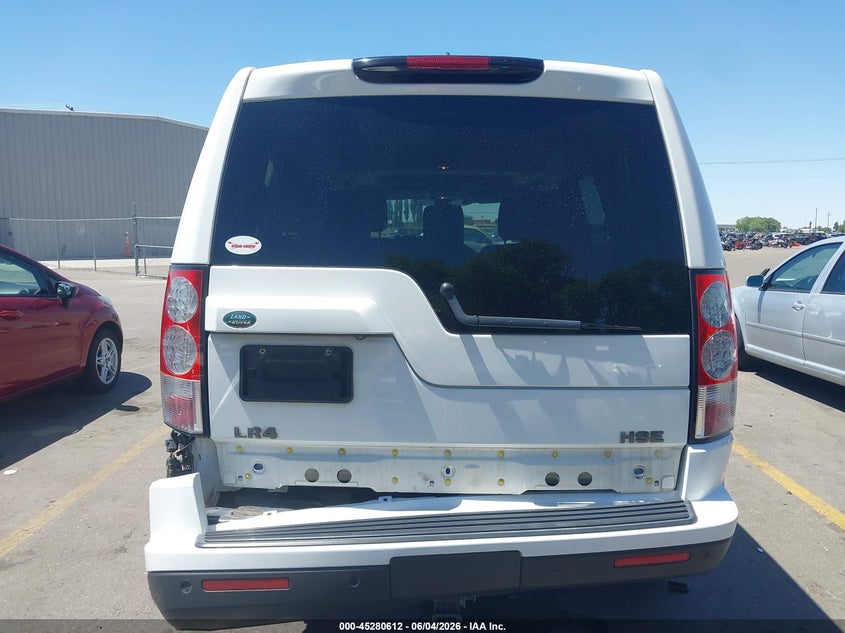 2012 Land Rover Lr4 VIN: SALAK2D45CA629980 Lot: 45280612