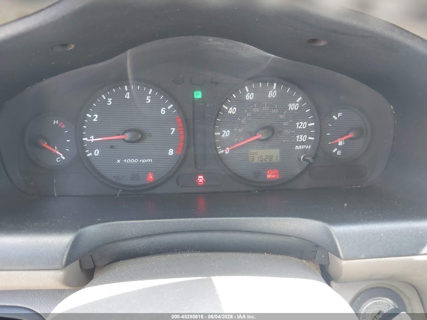 2002 Hyundai Santa Fe Gls/Lx VIN: KM8SC13D32U224388 Lot: 45280616