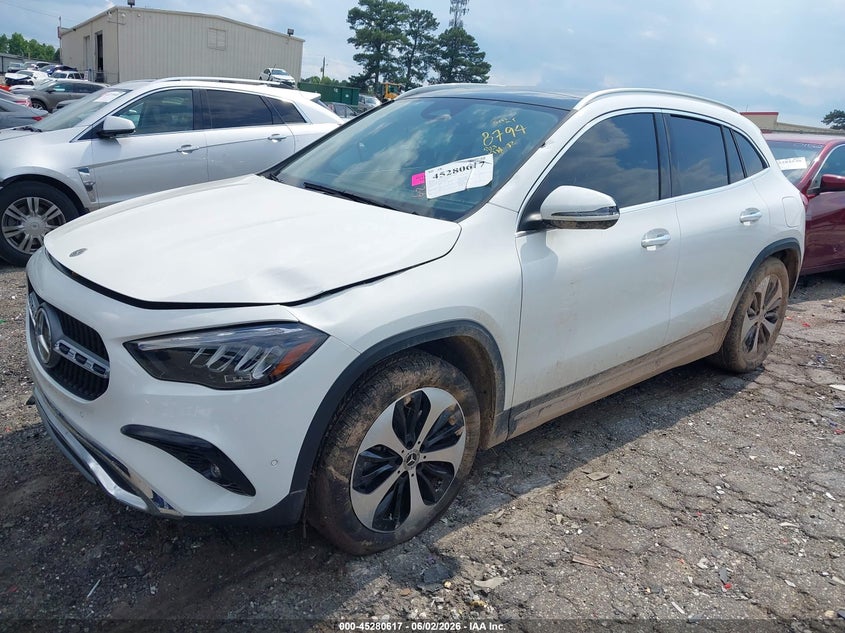 2025 Mercedes-Benz Gla 250 4Matic VIN: W1N4N4GB0SJ698794 Lot: 45280617