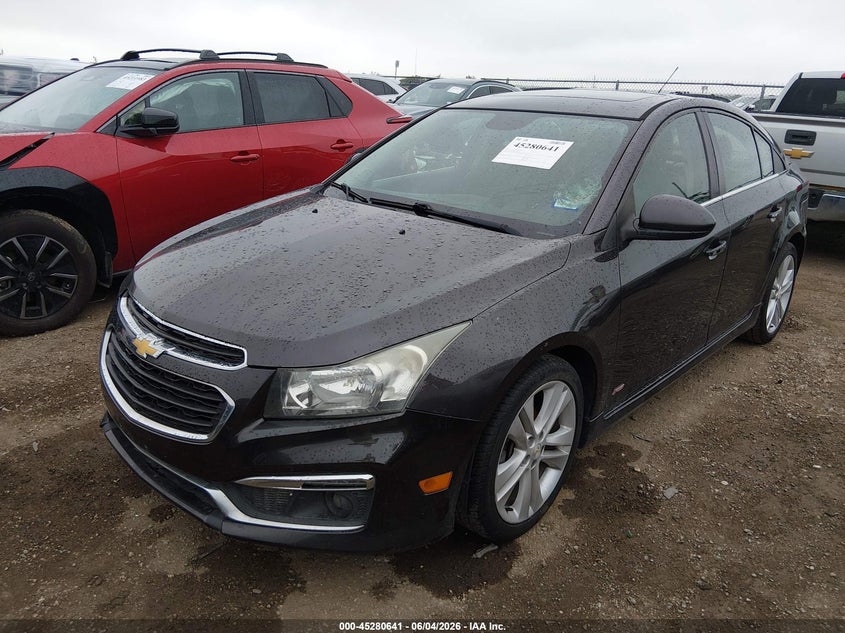 Vin: 1g1pg5sb9f7224818, lot: 45778465, chevrolet cruze ltz 20152