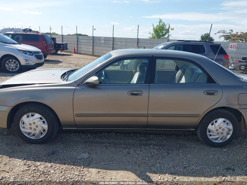 1999 Mazda 626 Es/Lx VIN: 1YVGF22C7X5865541 Lot: 45280652