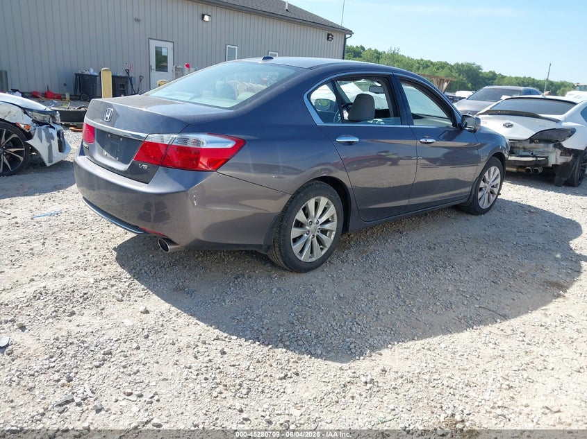 Vin: 1hgcr3f84da006001, lot: 45778533, honda accord ex-l v-6 20134