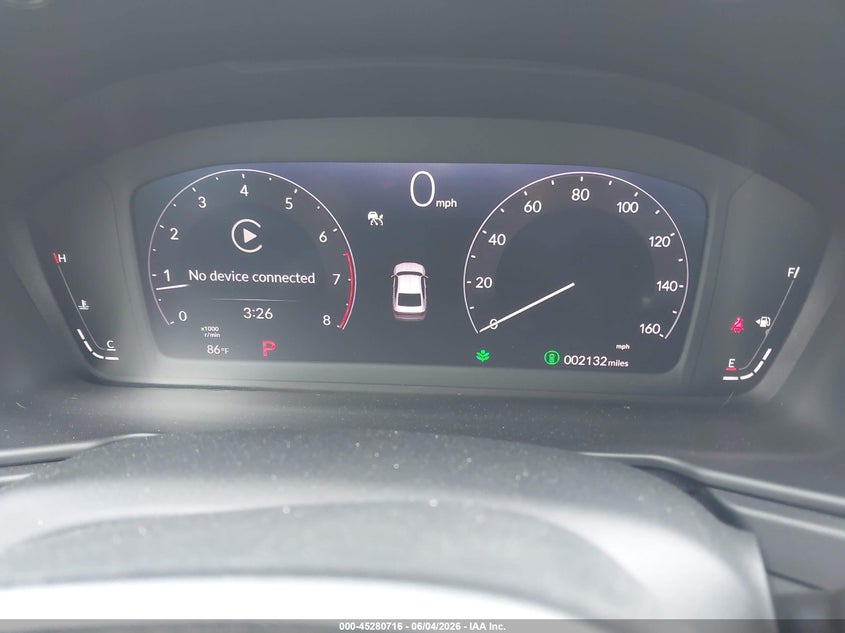 2026 HONDA ACCORD auction photo 7