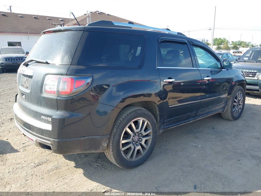 Vin: 1gkkvtkd9dj219362, lot: 45778545, gmc acadia denali 20134