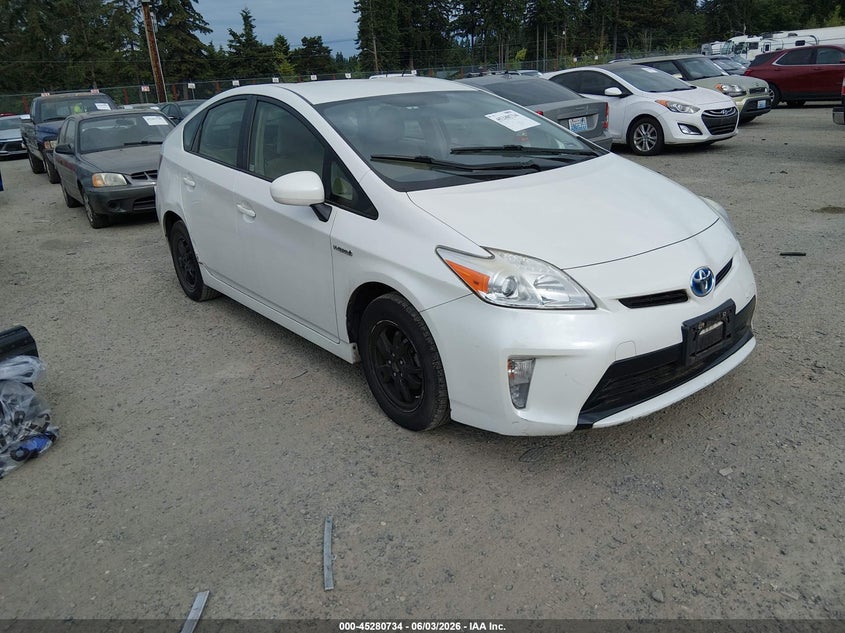 Vin: jtdkn3du2c0335046, lot: 45778558, toyota prius two 2012 img_1