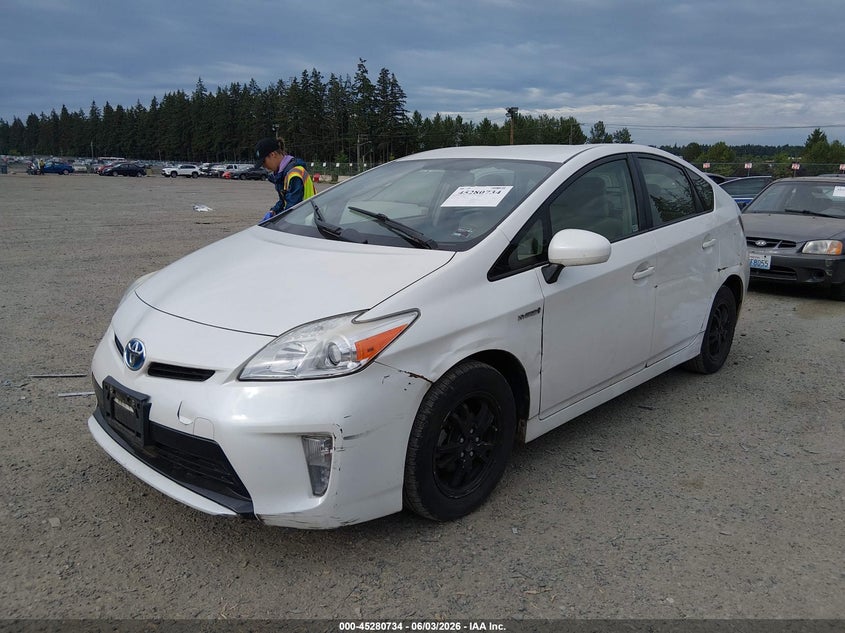 2012 Toyota Prius Two JTDKN3DU2C0335046 photo 1