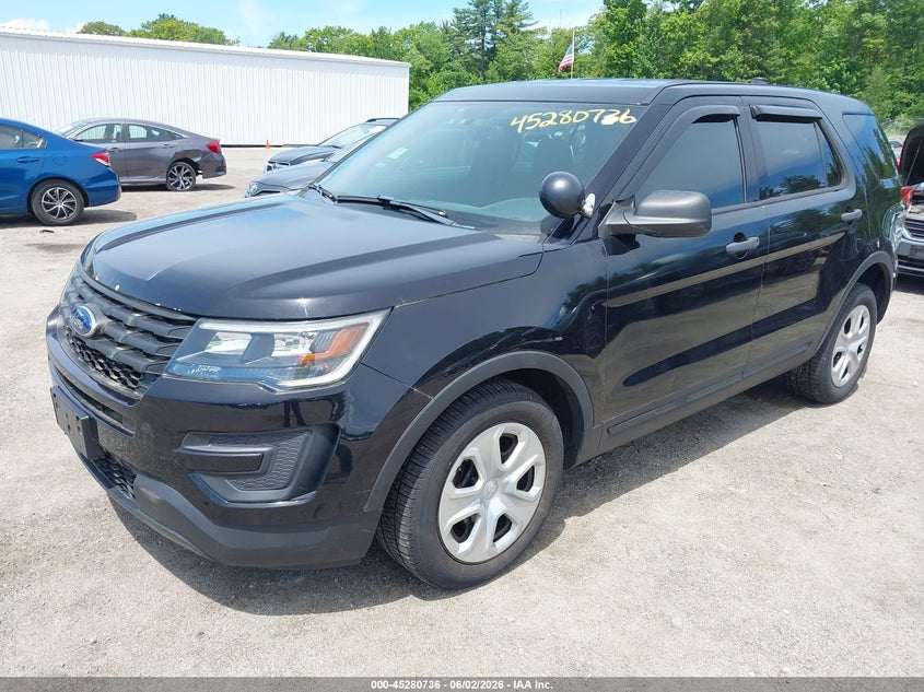 1FM5K8AR6KGA31898 2019 Ford Police Interceptor Utility photo 1