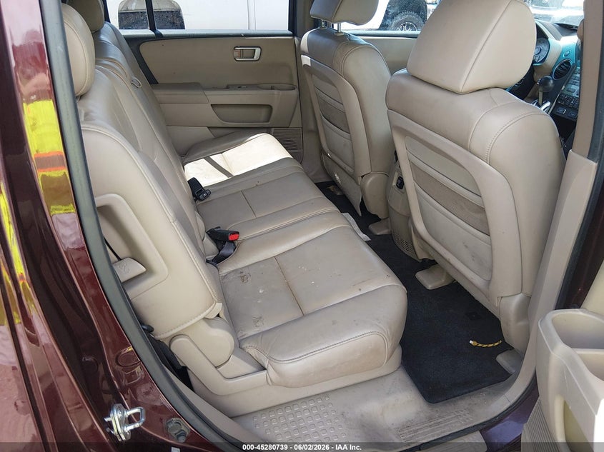 2011 Honda Pilot Exl VIN: 5FNYF4H50BB078582 Lot: 45280739