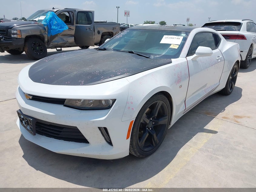 Vin: 1g1fb1rs3j0109562, lot: 45778564, chevrolet camaro 1lt 20182