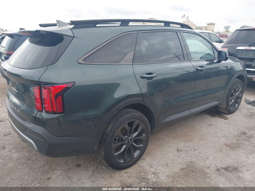 2022 KIA SORENTO 2.5L I-4 DI, DOHC, V(VIN: 5XYRKDLF8NG125905