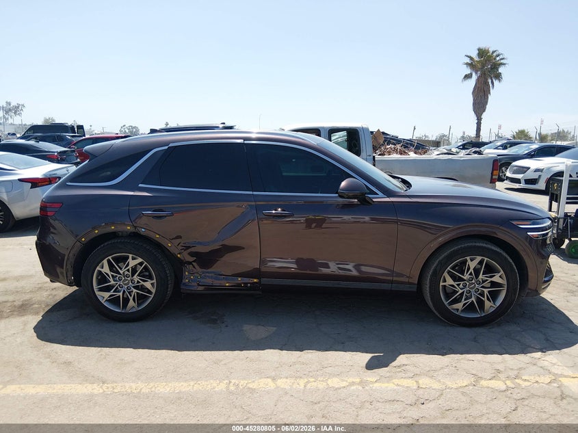 2022 Genesis Gv70 2.5T Awd VIN: KMUMADTB0NU072333 Lot: 45280805
