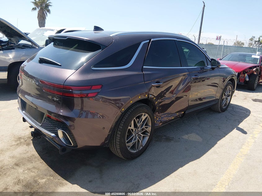 Vin: kmumadtb0nu072333, lot: 45778629, genesis gv70 2.5t awd 20224
