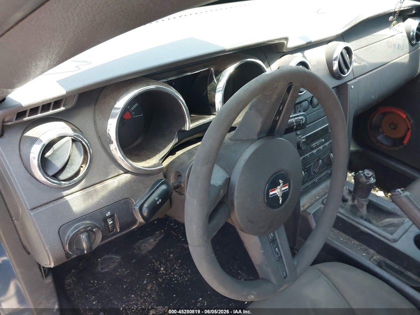 2006 Ford Mustang V6 VIN: 1ZVFT80N665240593 Lot: 45280819