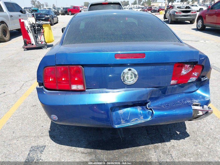 2006 Ford Mustang V6 VIN: 1ZVFT80N665240593 Lot: 45280819