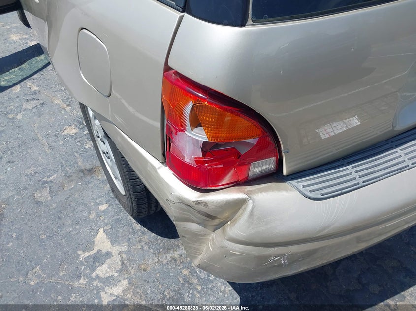 2000 Saturn Sw2 VIN: 1G8ZN8275YZ134862 Lot: 45280828