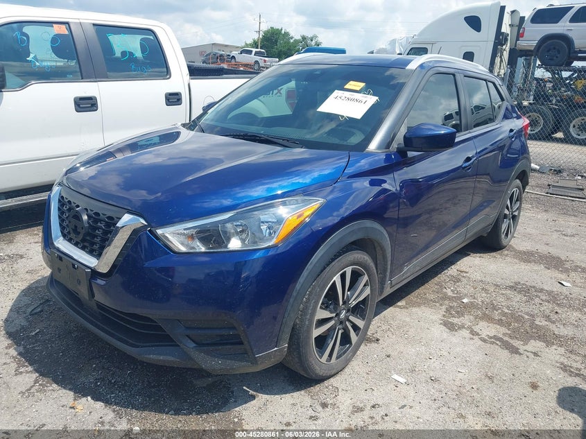 Vin: 3n1cp5cv7ll500678, lot: 45778685, nissan kicks sv xtronic cvt 20202