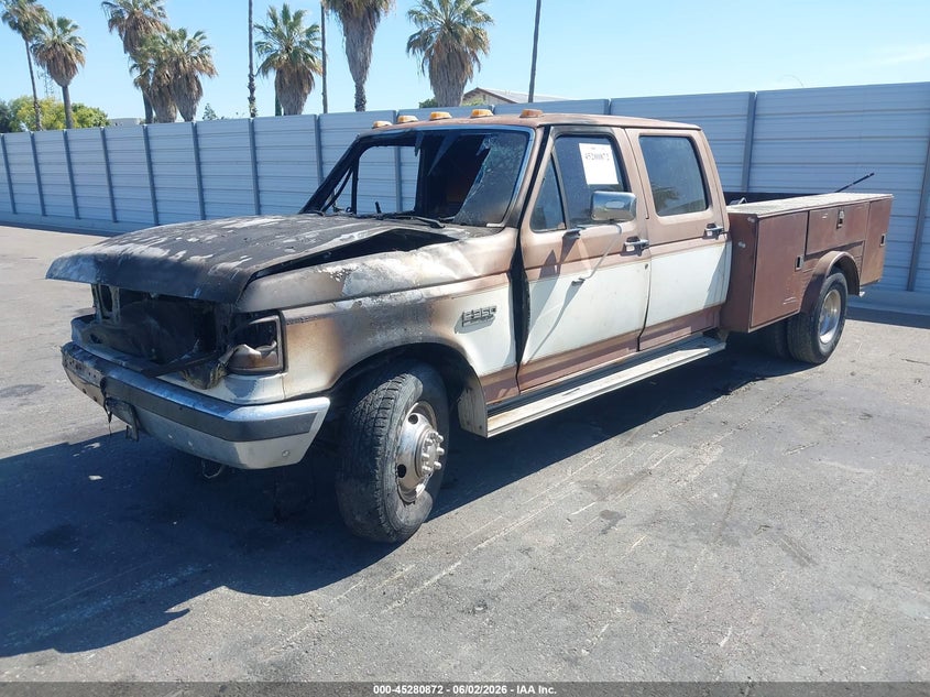 1991 Ford F350 VIN 2FTJW35M7MCA19935 nuotrauka 2