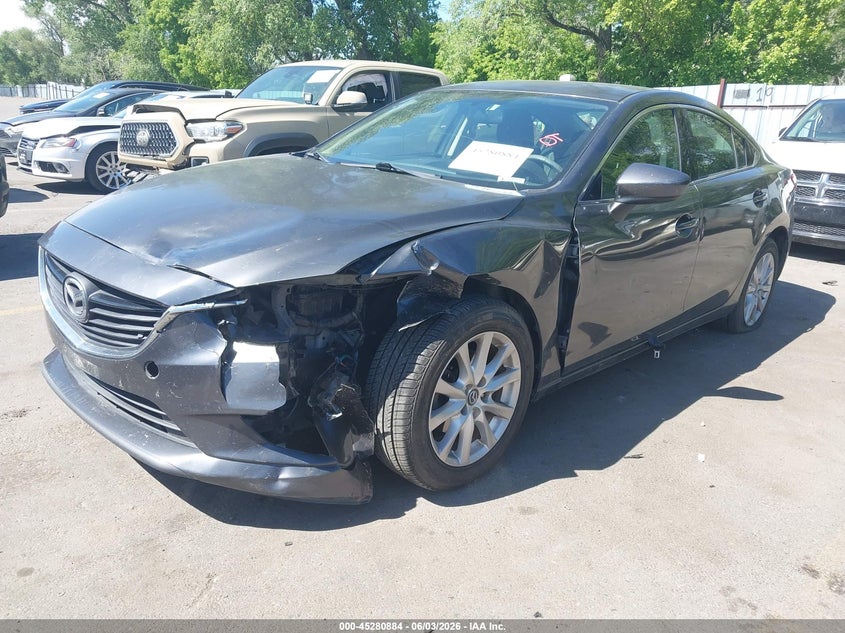 Vin: jm1gj1u68f1178743, lot: 45778708, mazda mazda6 i sport 20152