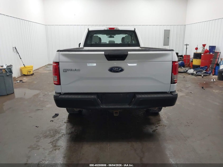 2017 Ford F-150 5.0 white Lot 111045280886 Vin 1FTEX1EF7HKD77347