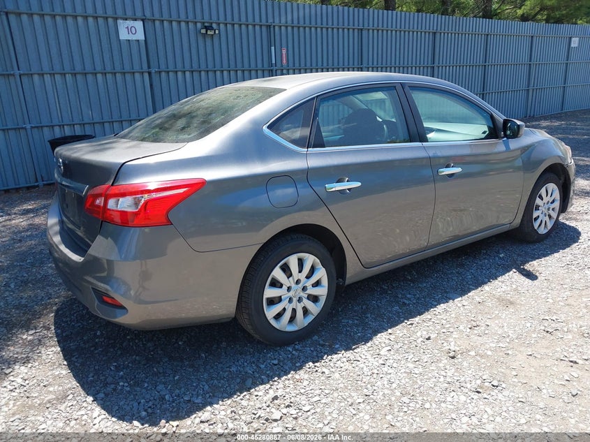Vin: 3n1ab7ap7jy310269, lot: 45778711, nissan sentra s 20184