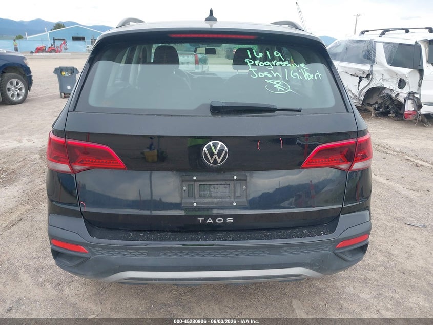 2022 Volkswagen Taos 1.5T S VIN: 3VVCX7B28NM070738 Lot: 45280906