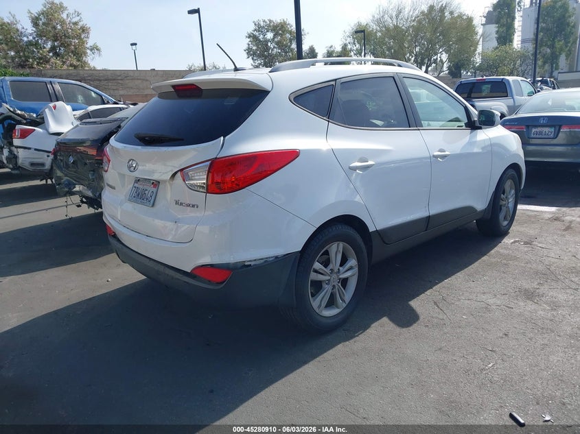 Vin: km8ju3ac1du753971, lot: 45778734, hyundai tucson gls 20134