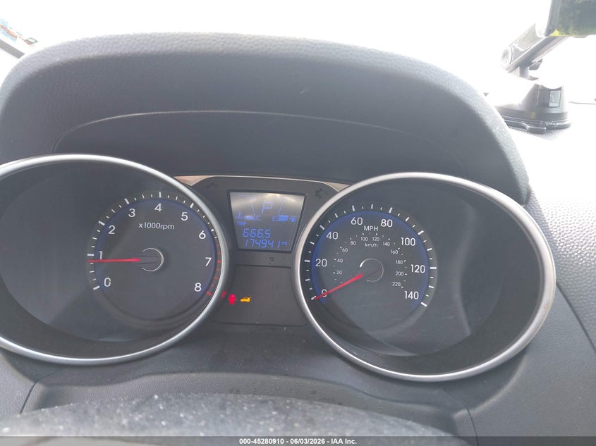 2013 Hyundai Tucson Gls VIN: KM8JU3AC1DU753971 Lot: 45280910