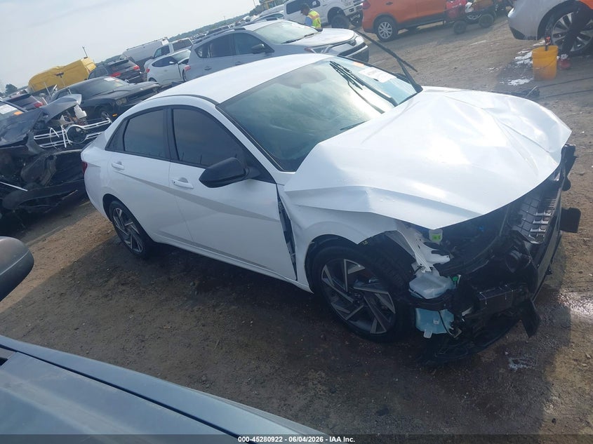 Vin: kmhlm4dj1su169270, lot: 45778746, hyundai elantra hybrid sel sport 2025 img_1