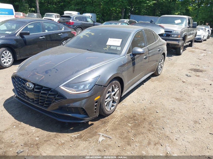 2021 Hyundai Sonata Sel 5NPEL4JA6MH065696 photo 1