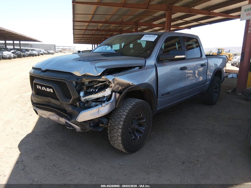 Vin: 1c6srflm5nn156052, lot: 45778792, ram 1500 rebel  4x4 5'7 box 20222