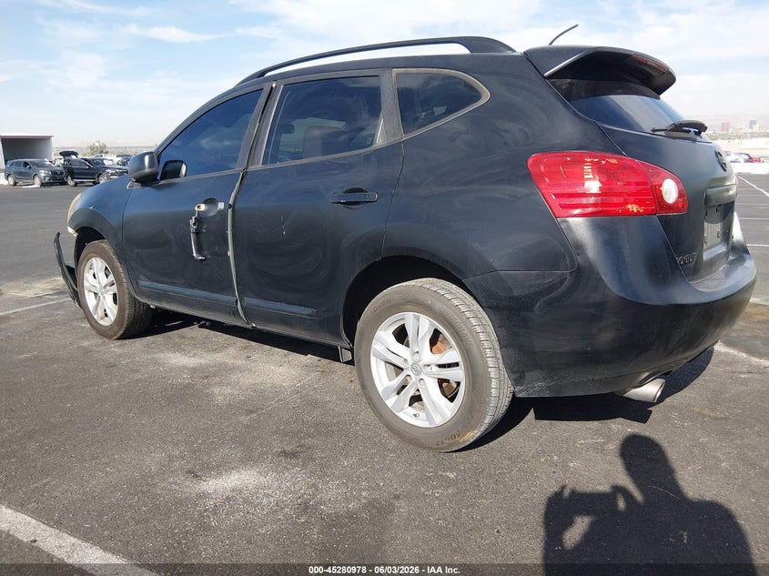 Vin: jn8as5mv6dw108244, lot: 45778802, nissan rogue sv 20133