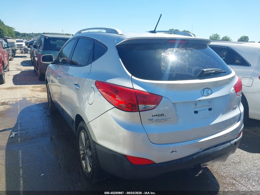 Vin: km8jucag7eu830900, lot: 45778811, hyundai tucson se 20143