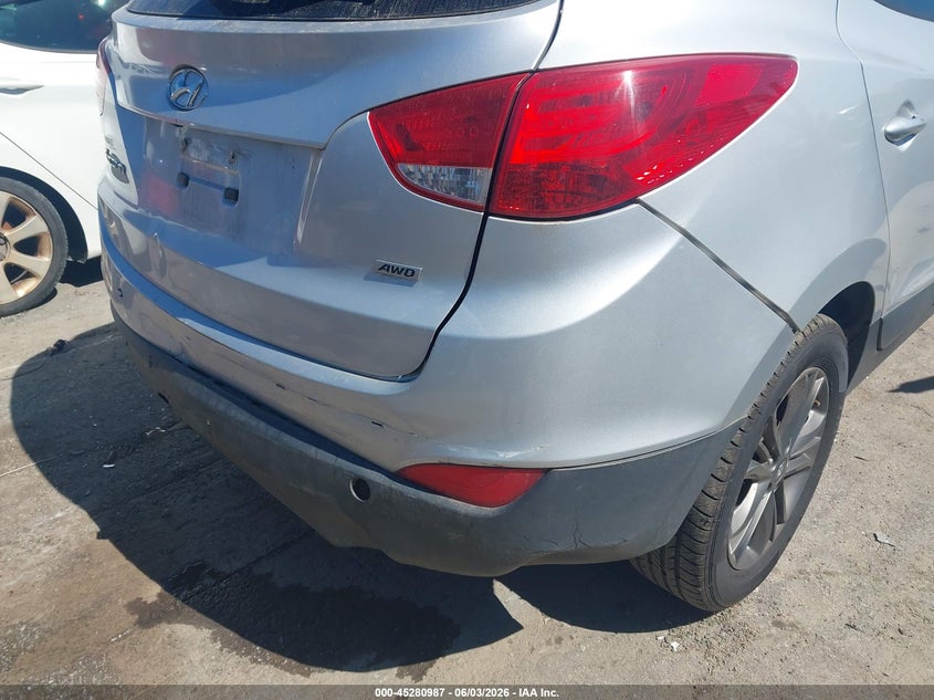 2014 Hyundai Tucson Se VIN: KM8JUCAG7EU830900 Lot: 45280987