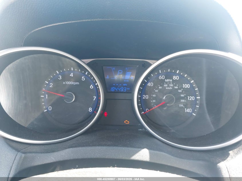 2014 Hyundai Tucson Se VIN: KM8JUCAG7EU830900 Lot: 45280987