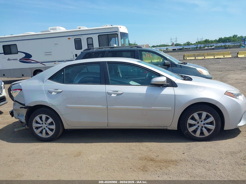 2016 Toyota Corolla Le VIN: 2T1BURHE3GC637076 Lot: 45280990