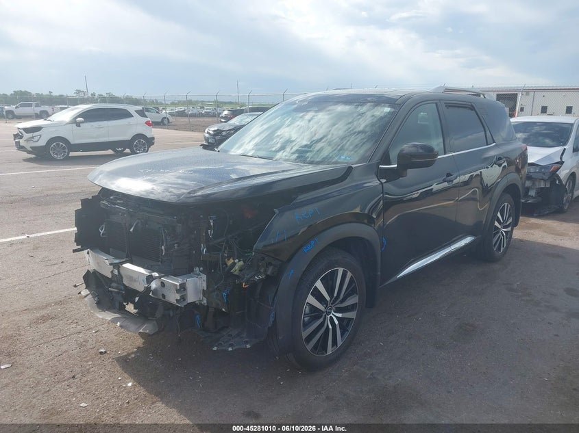 Vin: 5n1dr3dj2sc302172, lot: 45778834, nissan pathfinder platinum 4wd 20252